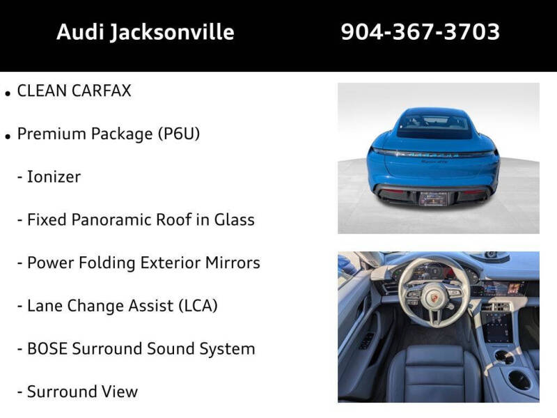 2023 Porsche Taycan GTS