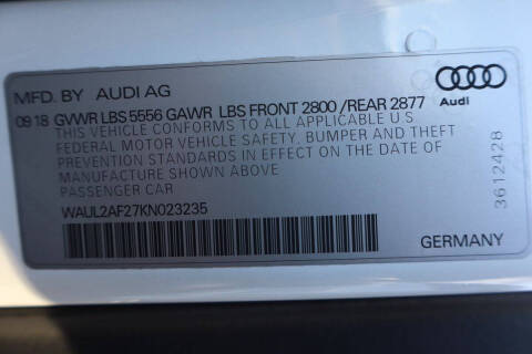 2019 Audi A6 quattro Premium Plus 55 TFSI