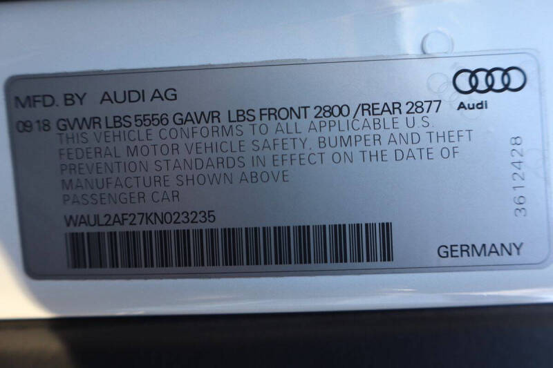 2019 Audi A6 quattro Premium Plus 55 TFSI