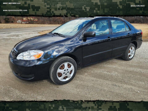 2007 Toyota Corolla for sale at MINT MOTORS LLC in North Judson IN