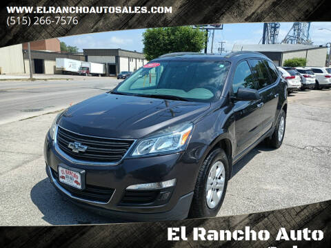 2013 Chevrolet Traverse for sale at El Rancho Auto Sales in Des Moines IA