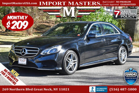 2015 Mercedes-Benz E-Class for sale at Import Masters in Great Neck NY