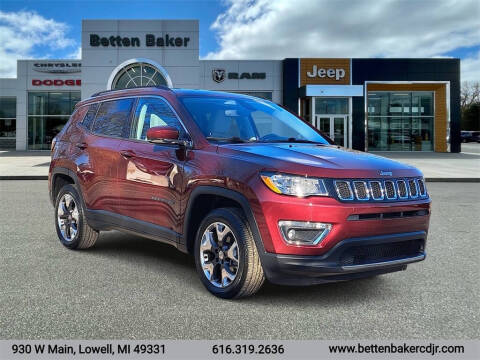 2020 Jeep Compass for sale at Betten Baker Chrysler Dodge Jeep Ram in Lowell MI