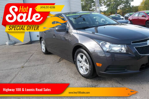 2014 Chevrolet Cruze for sale at Highway 100 & Loomis Road Sales in Franklin WI