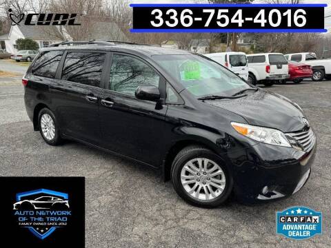 2017 Toyota Sienna for sale at Auto Network of the Triad in Walkertown NC