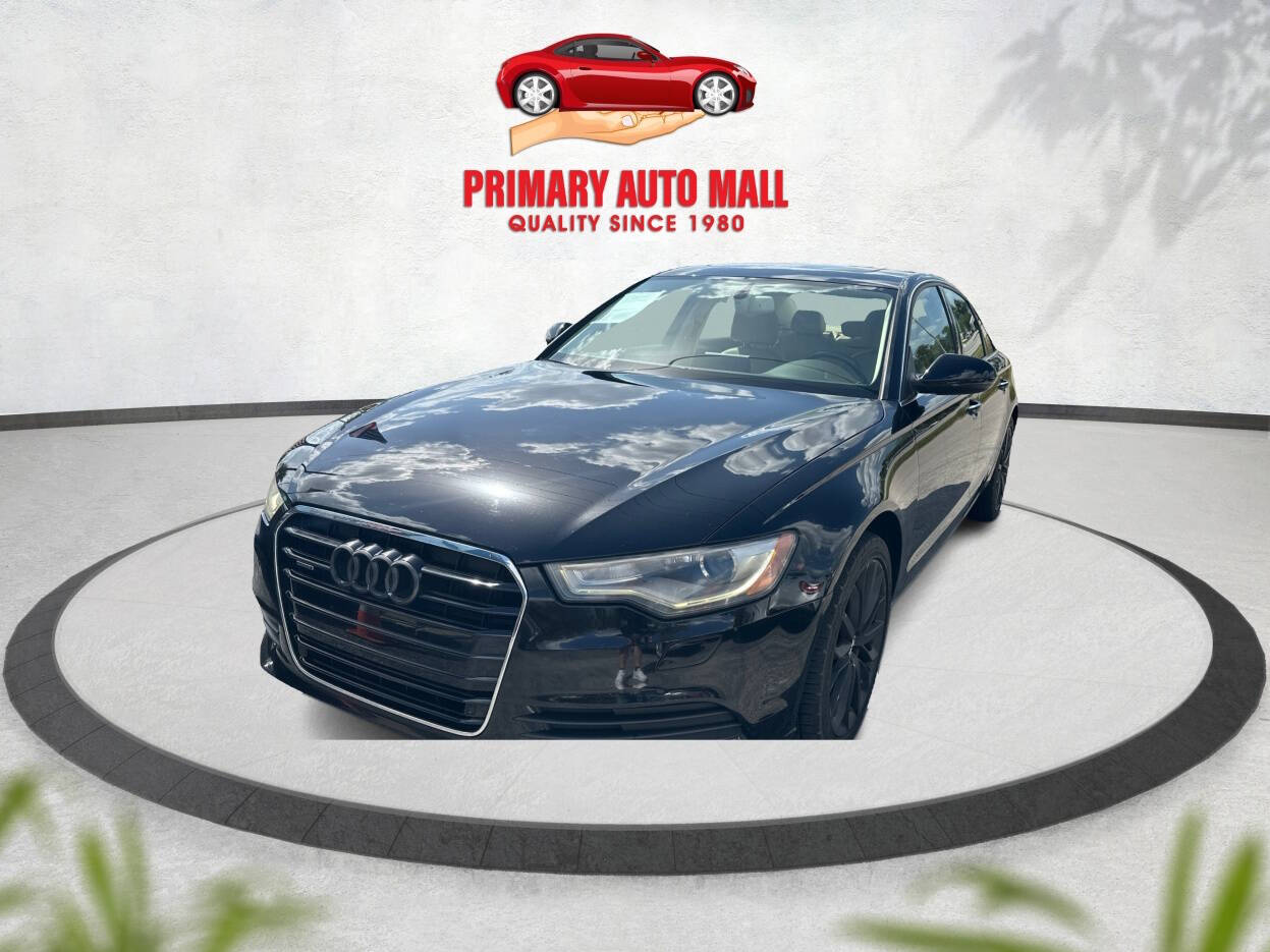 2014 Audi A6 for sale at Primary Auto Mall in Fort Myers, FL