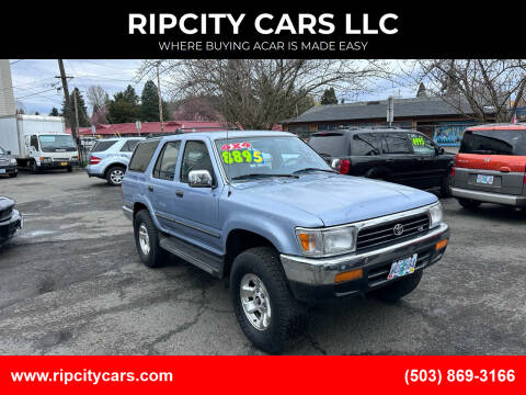1994 Toyota 4Runner for sale at RIPCITY CARS LLC in Portland OR