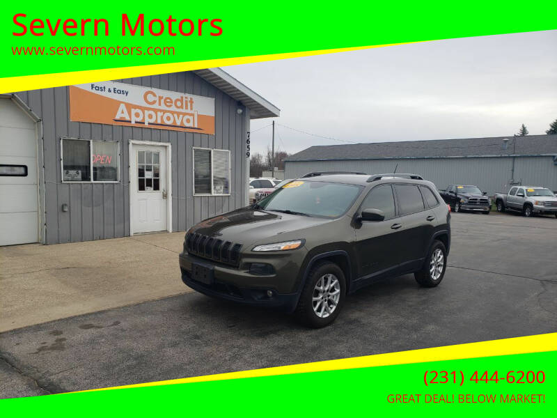 2015 Jeep Cherokee for sale at Severn Motors in Cadillac MI