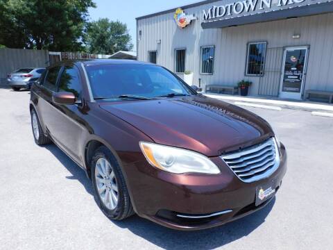 2013 Chrysler 200 for sale at Midtown Motor Company in San Antonio TX