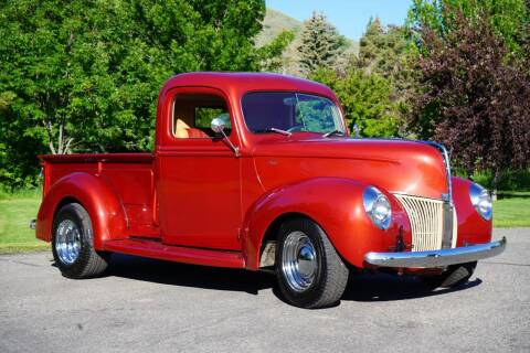 1940 Ford F-100 for sale at Sun Valley Auto Sales in Hailey ID
