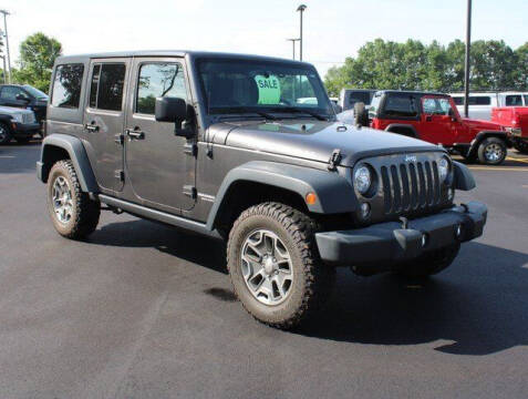 2017 Jeep Wrangler Unlimited for sale at Hometown Chrysler Dodge Jeep Ram in Albion MI