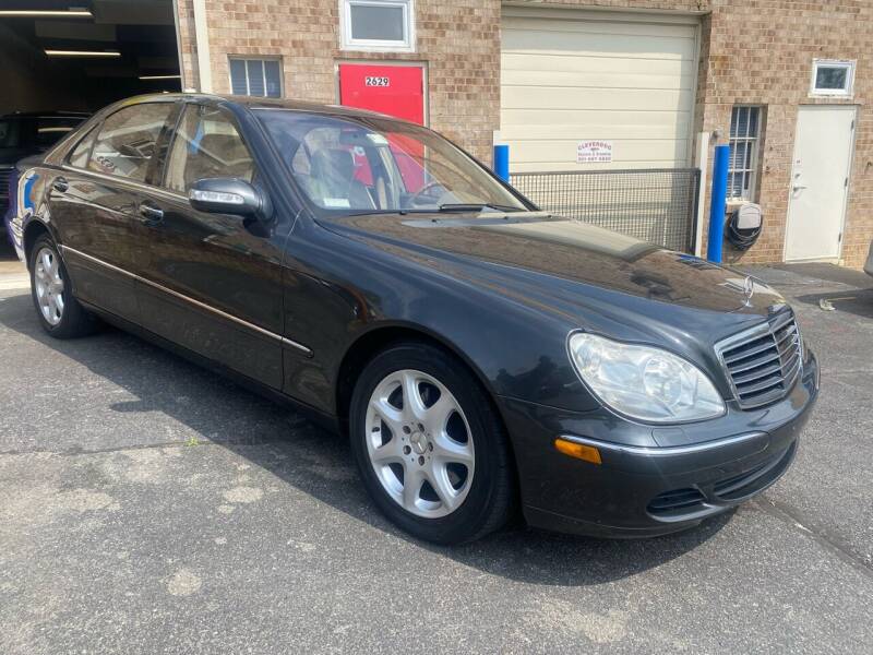 2003 Mercedes-Benz S-Class for sale at Godwin Motors INC in Silver Spring MD