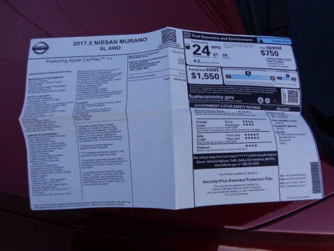 2017 Nissan Murano SL
