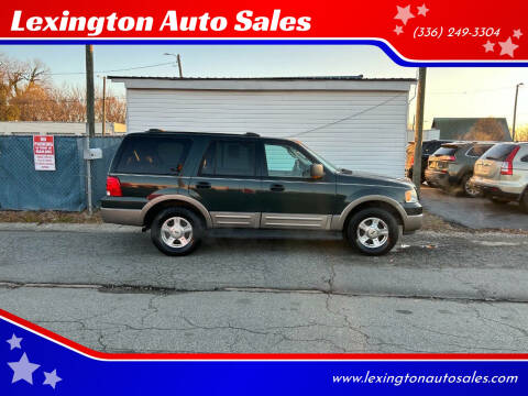 2003 Ford Expedition for sale at Lexington Auto Sales in Lexington NC