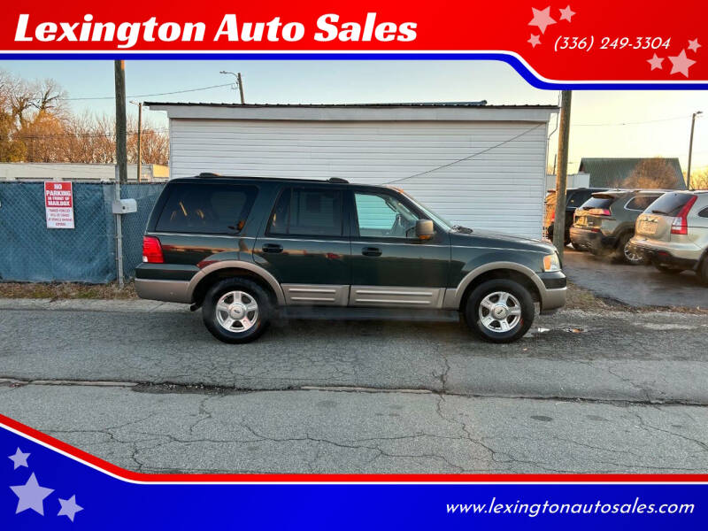 2003 Ford Expedition for sale at Lexington Auto Sales in Lexington NC