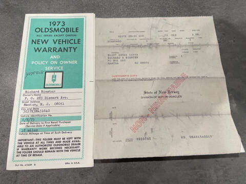 1973 Oldsmobile Cutlass