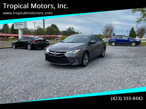 2017 Toyota Camry for sale at Tropical Motors, Inc. in Riceville TN