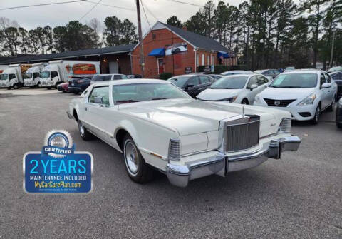 1975 Lincoln Continental Hardtop Coupe for sale at Complete Auto Center , Inc in Raleigh NC