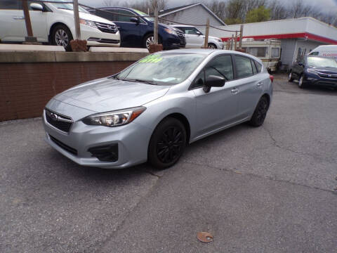 2018 Subaru Impreza for sale at WORKMAN AUTO INC in Bellefonte PA