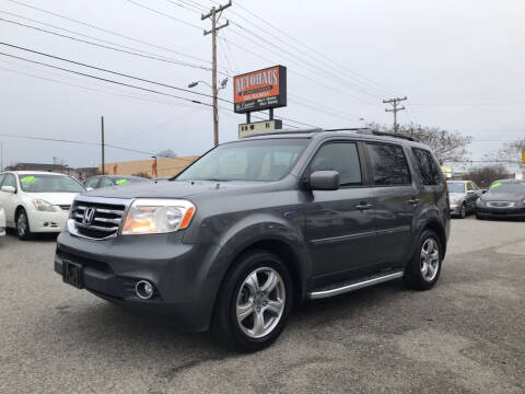 2012 Honda Pilot for sale at Autohaus of Greensboro in Greensboro NC