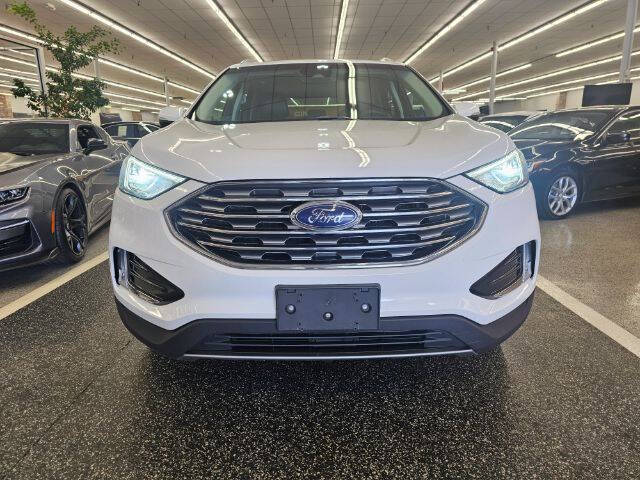 White 2019 Ford Edge SEL AWD SEL 4dr Crossover 2
