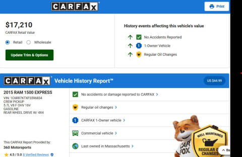 2015 RAM 1500 Express