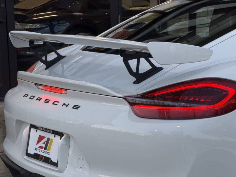 2016 Porsche Cayman GT4