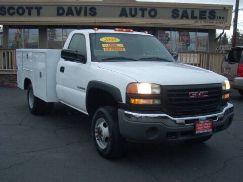 2005 GMC Sierra 3500 for sale at Scott Davis Auto Sales in Turlock CA