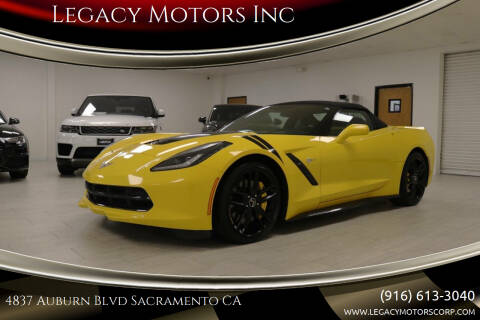 2014 Chevrolet Corvette for sale at Legacy Motors Inc in Sacramento CA