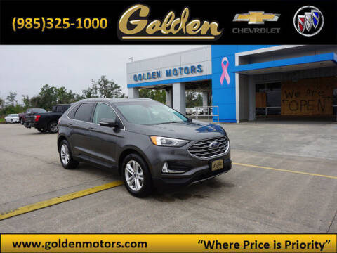 2019 Ford Edge for sale at GOLDEN MOTORS in Cut Off LA