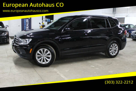 2018 Volkswagen Tiguan for sale at European Autohaus CO in Denver CO