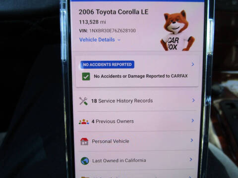 2006 Toyota Corolla LE