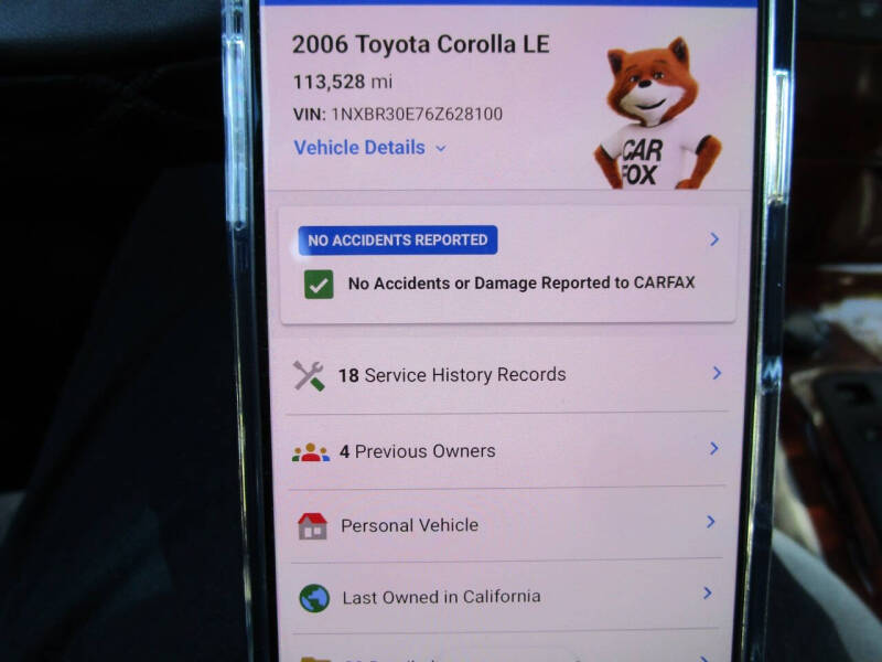 2006 Toyota Corolla LE