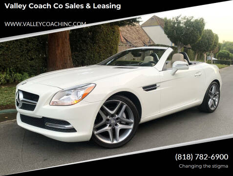 2013 Mercedes-Benz SLK for sale at Valley Coach Co Sales & Leasing in Van Nuys CA