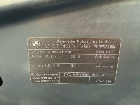 2008 BMW 6 Series 650i