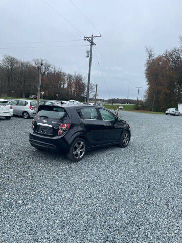 2013 Chevrolet Sonic for sale at GoodFellas Automotive Group in Laurel DE