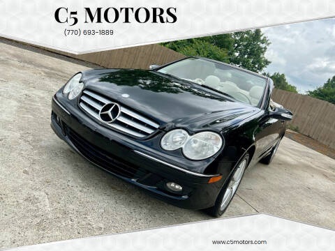 2007 Mercedes-Benz CLK for sale at C5 Motors in Marietta GA