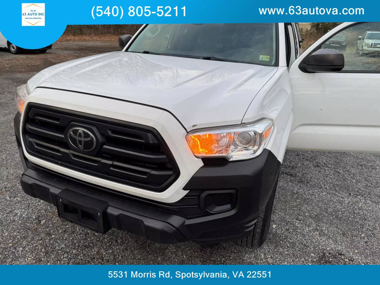 2019 Toyota Tacoma for sale at 63 Auto Inc in Spotsylvania, VA