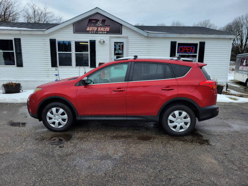 2013 Toyota RAV4 for sale at R & L AUTO SALES in Mattawan MI