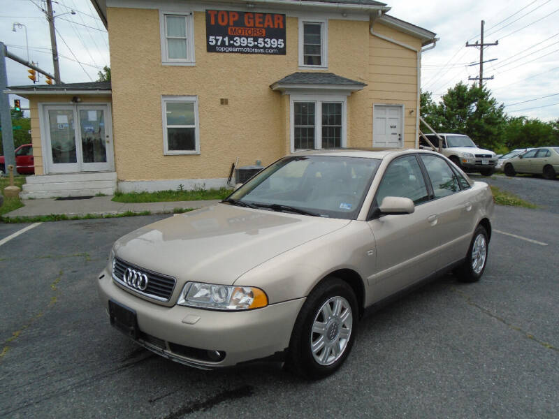 2001 Audi A4 for sale at Top Gear Motors in Winchester VA