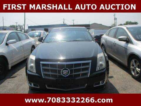 2011 Cadillac CTS for sale at First Marshall Auto Auction in Harvey IL
