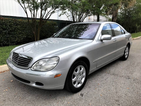 2001 Mercedes-Benz S-Class for sale at DENMARK AUTO BROKERS in Riviera Beach FL