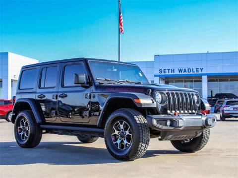 2021 Jeep Wrangler Unlimited for sale at Seth Wadley Chevy Perry in Perry OK