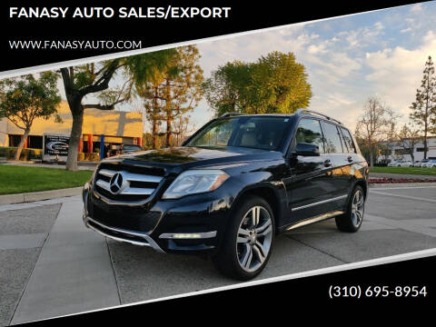 2014 Mercedes-Benz GLK for sale at FANASY AUTO SALES/EXPORT in Yorba Linda CA