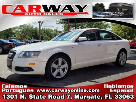 2008 Audi A6 for sale at CARWAY Auto Sales in Margate FL