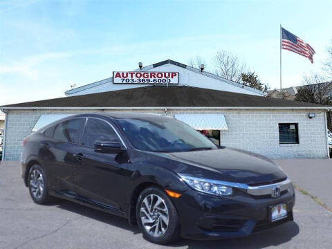 2018 Honda Civic for sale at AUTOGROUP INC in Manassas VA