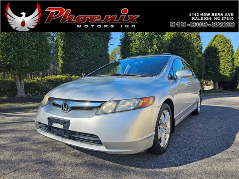 2008 Honda Civic for sale at Phoenix Motors Inc in Raleigh NC