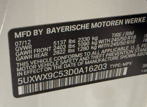 2013 BMW X3 xDrive28i