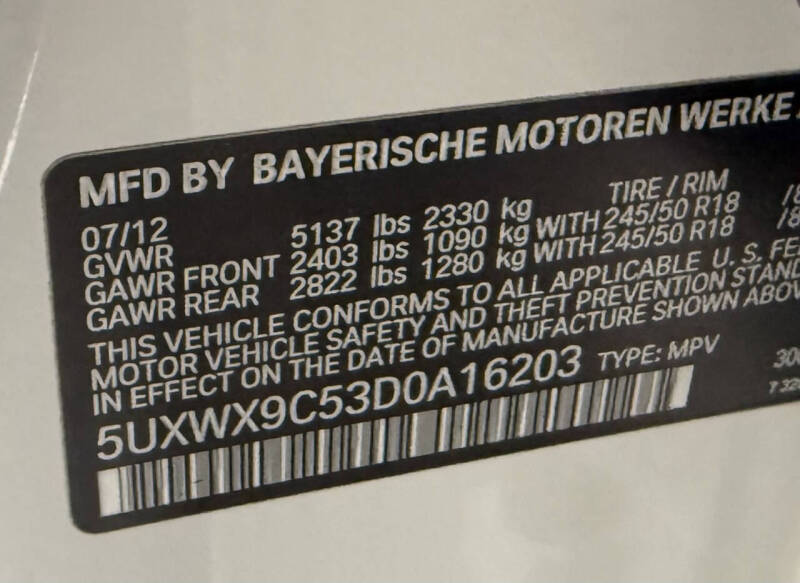 2013 BMW X3 xDrive28i
