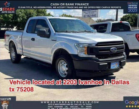 2018 Ford F-150 for sale at Auto Corner Inc in Dallas TX